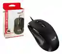 Mouse Óptico Usb Tamaño Completo Con Diseño Ergonómico, 3 Botones Y Resolución 1200 Dpi Dx101
