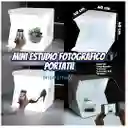Kit De Caja De Luz Portatil Para Fotografia, Luz Led Brillo Ajustable