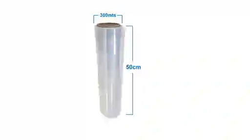 Combo Vinipel 50cm X 300mts Transparente Embalaje