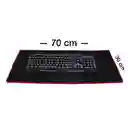 Pad Mouse Gamer 70x30 Cm / Material Suave Y Facil Deslizamiento / Color Negro Oscuro