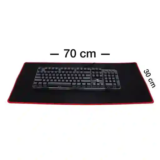 Pad Mouse Gamer 70x30 Cm / Material Suave Y Facil Deslizamiento / Color Negro Oscuro