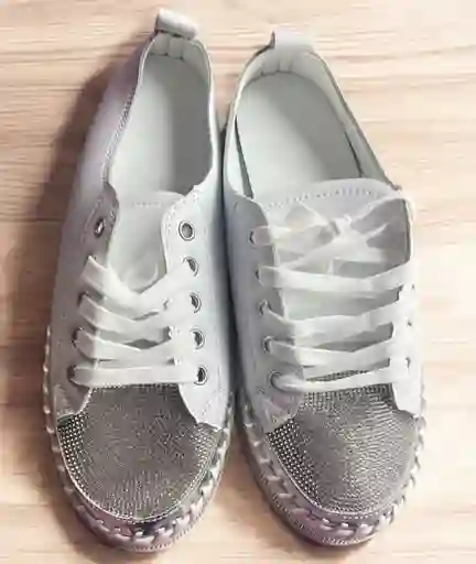 Tenis Blancos Mujer Talla 37