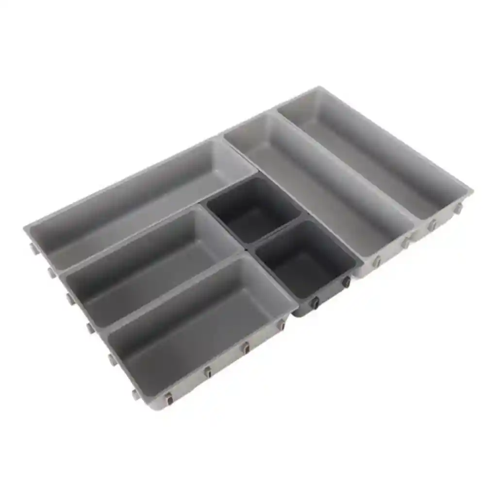 Organizador De Cajones Para Cubiertos Plástico Resistente
