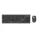 Kit Teclado Y Mosue Inalambrico + Pad Mouse Xxl 70x30 Cm