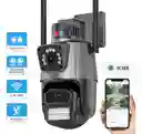 Camara Domo Wifi Doble Lente Full Hd Con Alarma Seguimiento Hlc Camara Exterior 4gr
