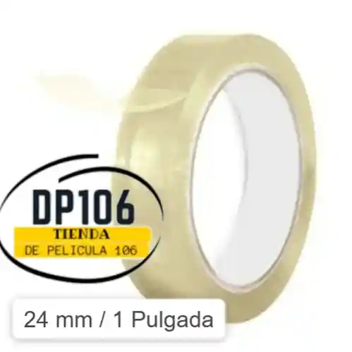 Cinta Transparente 24 Mm X 50 Metros