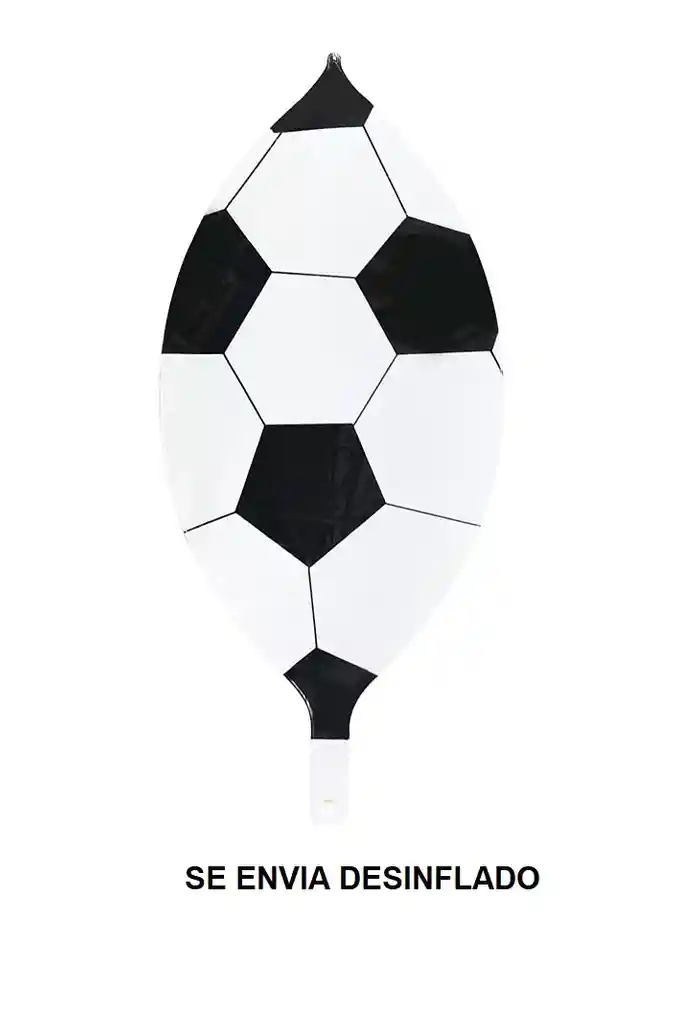Orbi 22" Globo Metalizado Balon De Futbol Esfera Grande
