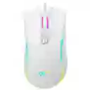 Combo Mouse Gamer Havit Ms1034 White + Sujetador De Cable Vsg White