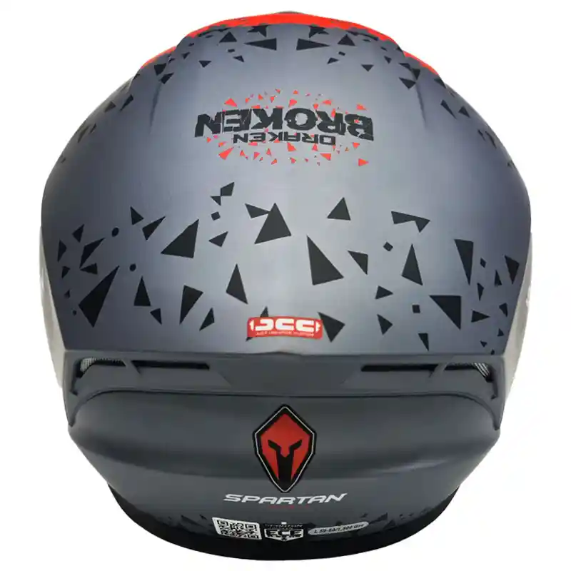 Casco Spartan Draken Broken E12 Original Certificado Ece Disponible Talla M