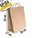 Bolsa De Regalo Kraft De 23 X 26 X 17 Cm