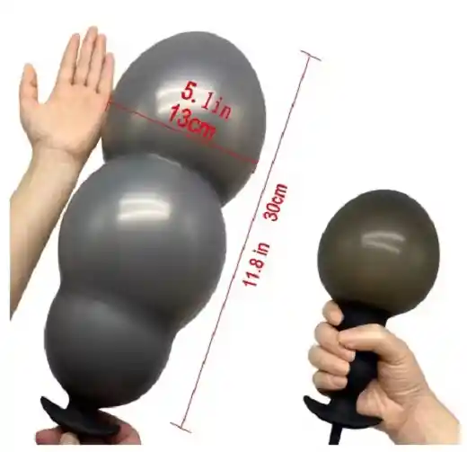 Dilatador Anal Bomba Inflable Lgbt Gay Hetero Mujeres Ano Dilatado Sexo Anal