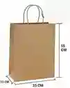 Kraft Bolsa De 55 Cm X 35 Cm X 1 Und