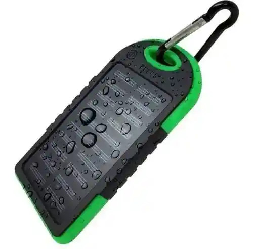 Power Bank Solar Cargador Bateria 5000 Mah Con Linterna