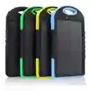 Power Bank Solar Cargador Bateria 5000 Mah Con Linterna