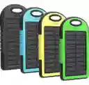 Power Bank Solar Cargador Bateria 5000 Mah Con Linterna