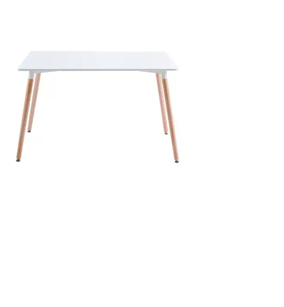 Mesa Eames Rectangular Blanca 120 Cm