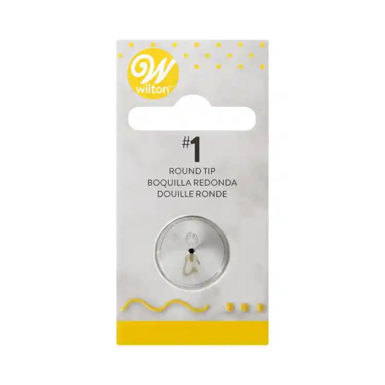 Boquilla Wilton #1 Pastelería Y Repostería