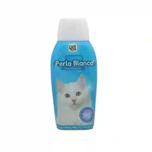 Shampoo Gatos Perla Blanca 400 Ml