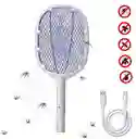 Raqueta Matamosquitos Recargable Luz Uv