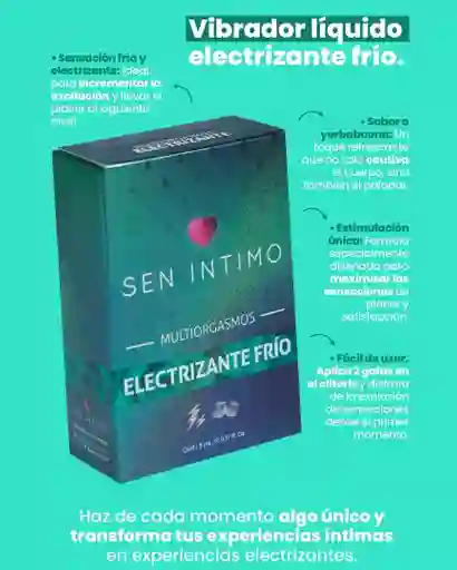 Electrizante Frio Sen Intimo X5ml
