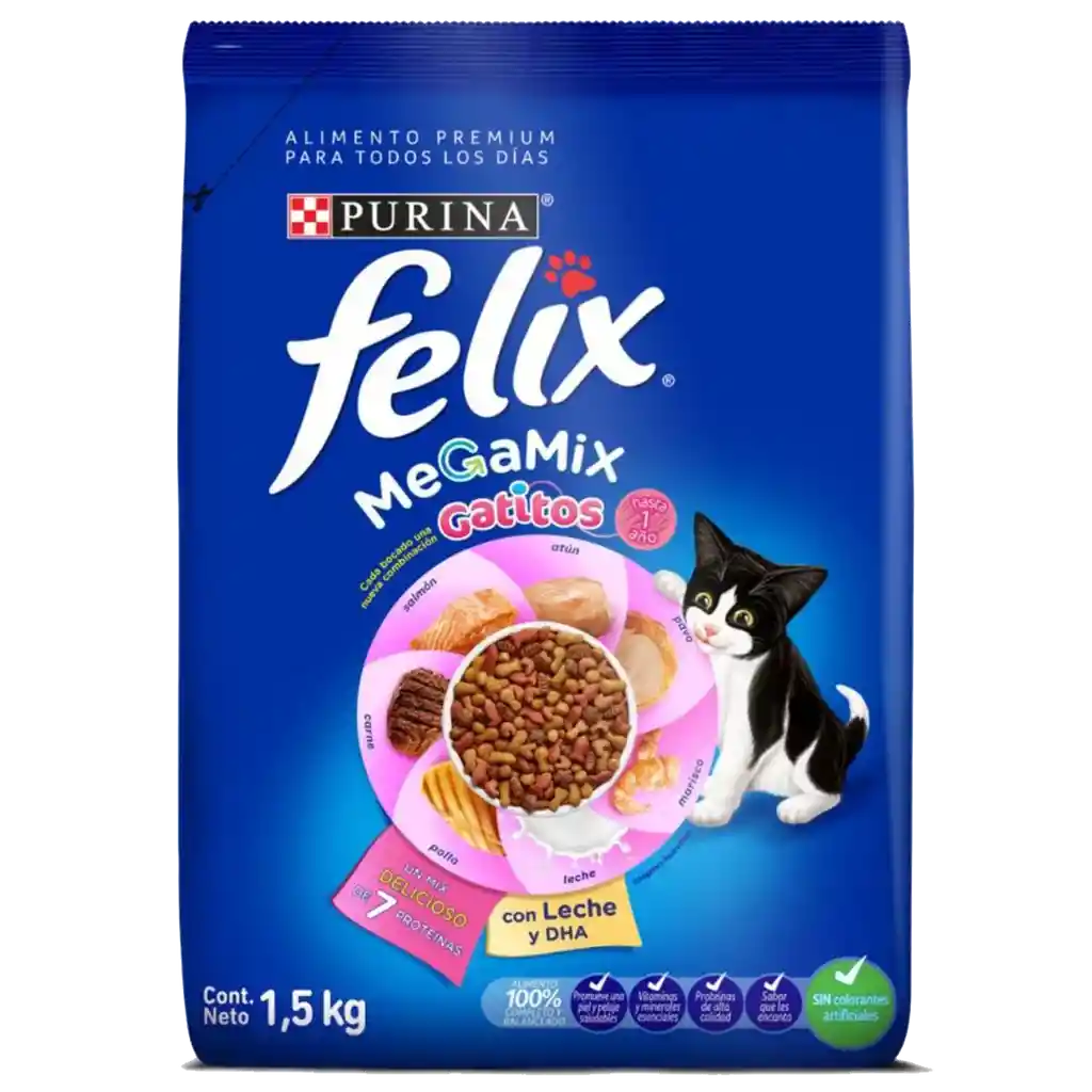 Felix Gatitos Megamix - 500 Gm