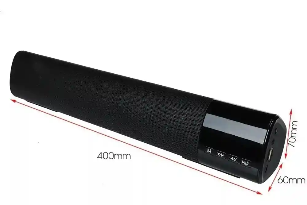 Parlante Barra De Sonido Bluetooth Portátil Sd, Usb, Radio
