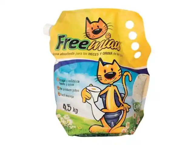 Arena Free Miau Tradicional 4,5kg