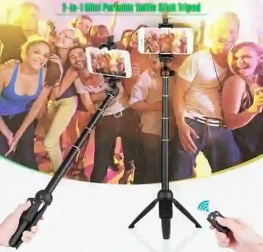 Trípode / Palo Selfie Yunteng Yt-9928n + Control Remoto Por Bluetooth