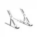 Soporte Metalico Para Computador Portatil (color Plateado)