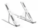 Soporte Metalico Para Computador Portatil (color Plateado)