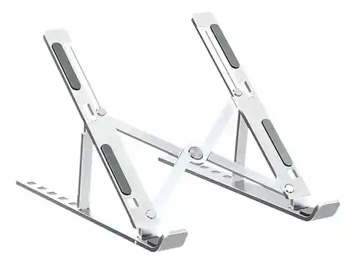 Soporte Metalico Para Computador Portatil (color Plateado)