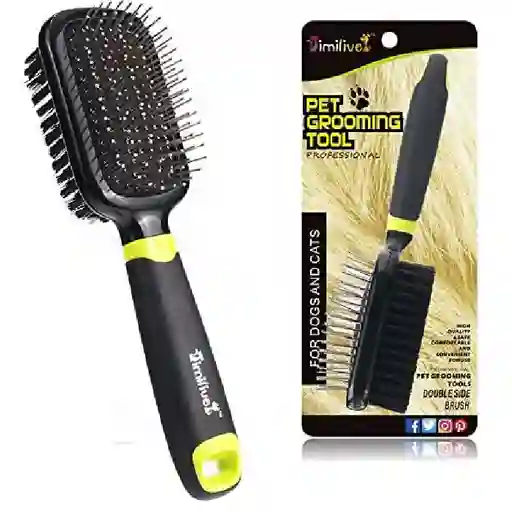 Cepillo Doble Pet Grooming