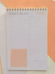 Planeador Diario Sin Fecha Style White