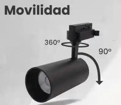 Luz Stop 10w Negra 1604