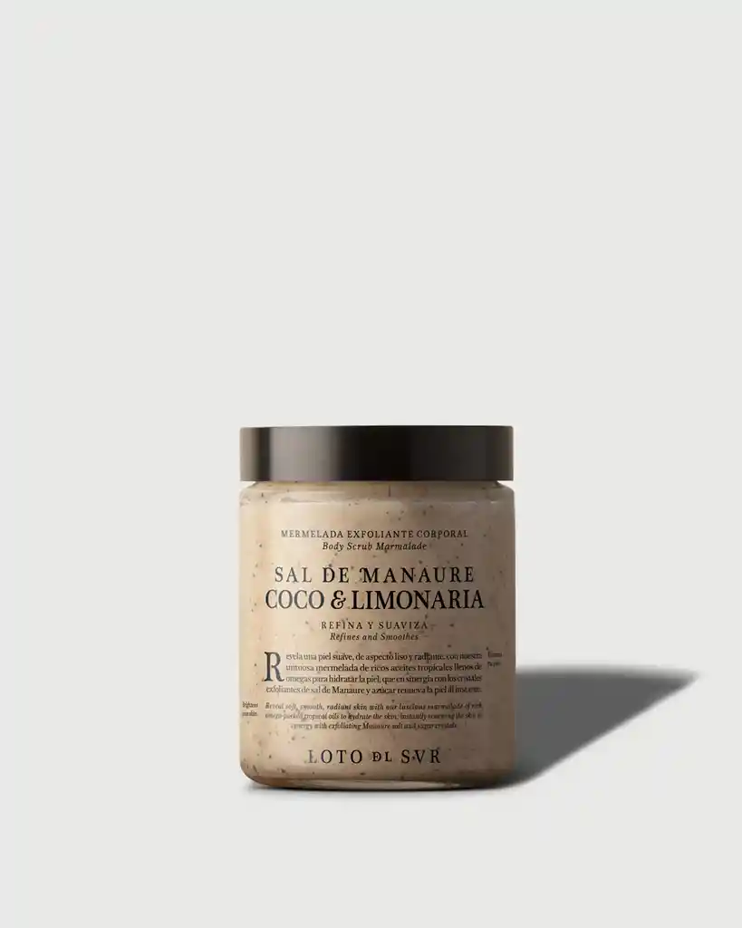 Mermelada Exfoliante Sal De Manaure Coco Limonaria