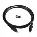 Cable De Audio Optico De 3m