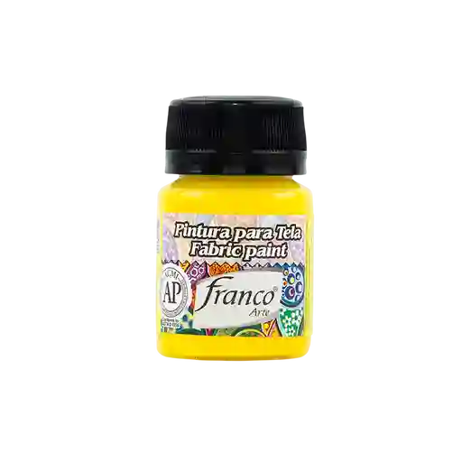 Pintura Para Tela Amarillo Sol 30cc