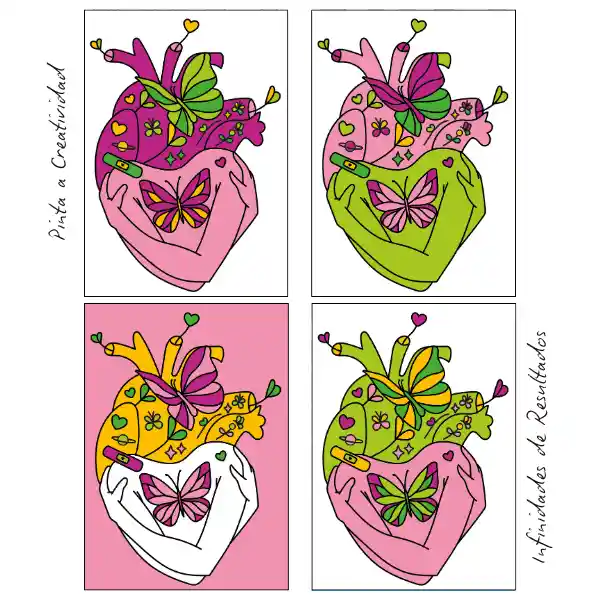 Kit De Arte-terapia: Me Elijo 20x25cm + Aurora