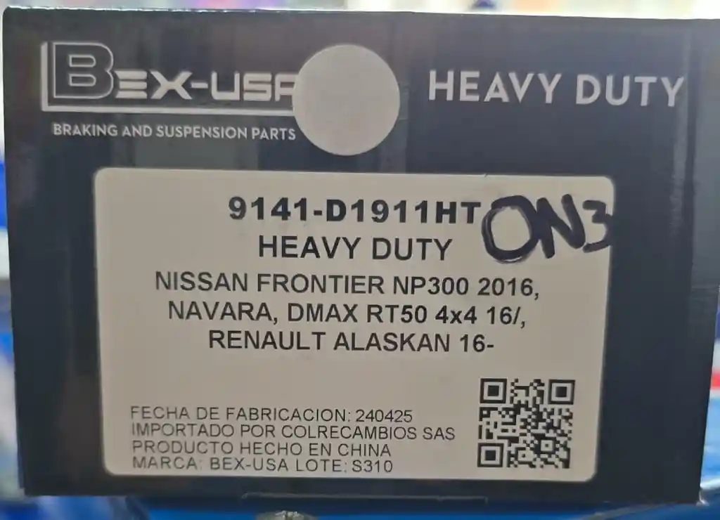 Pastillas De Freno Nissan Frontier