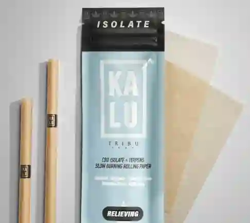 Tribu Hemp Kalu Cbd Isolate + Terpenes - Papel De Liar Premium