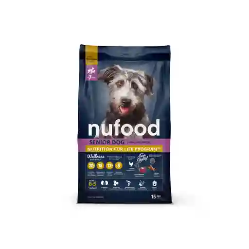 Nufood Alimento Para Perro Senior - 3 Kg