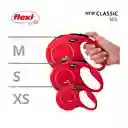 Correa Para Perro Flexi New Classic Cordón Rojo - M