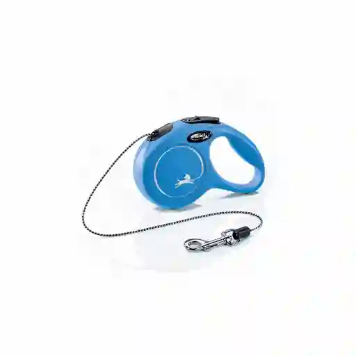 Correa Para Perro Flexi New Classic Cordón Azul - M