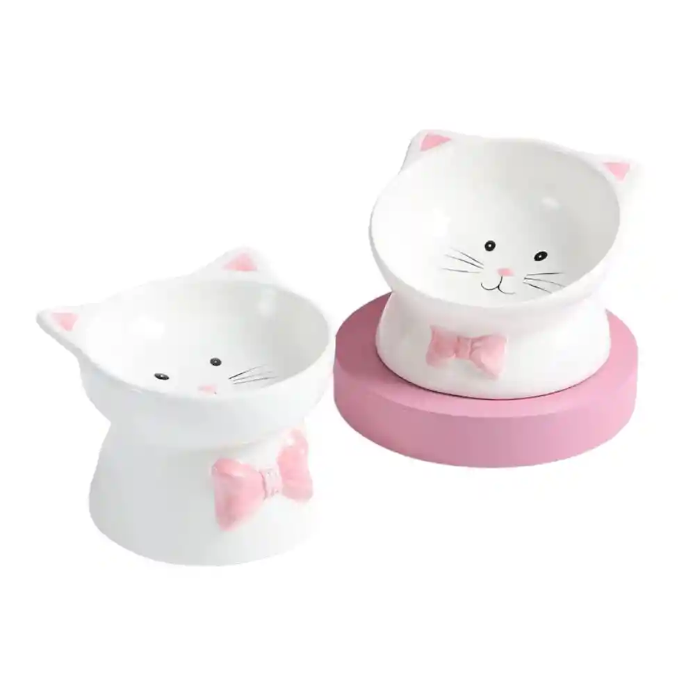 Comedero Ceramico Gatito
