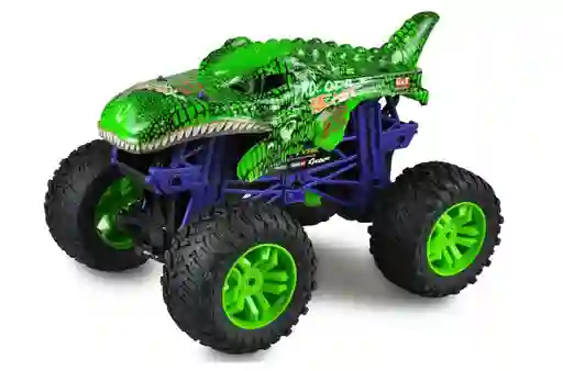 Carro Monstruo Todoterreno Cocodrilo A Control Remoto Grande