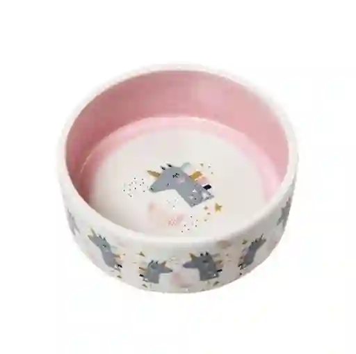 Comedero Ceramico Para Perro O Gato Palo De Rosa