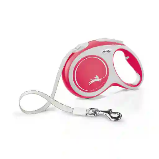 Correa Para Perro Flexi New Comfort Cinta Rojo - M