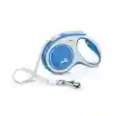 Correa Para Perro Flexi New Comfort Cinta Azul - M