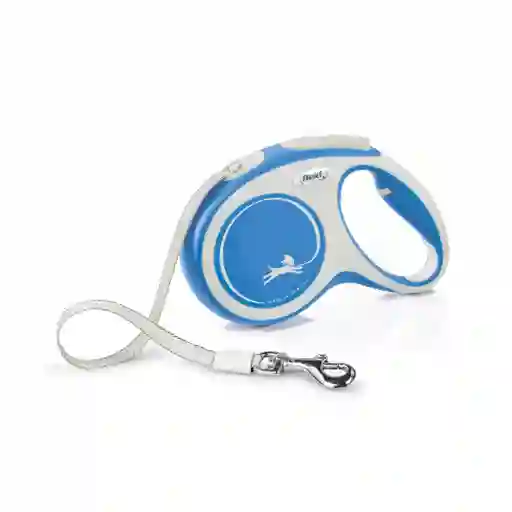 Correa Para Perro Flexi New Comfort Cinta Azul - M