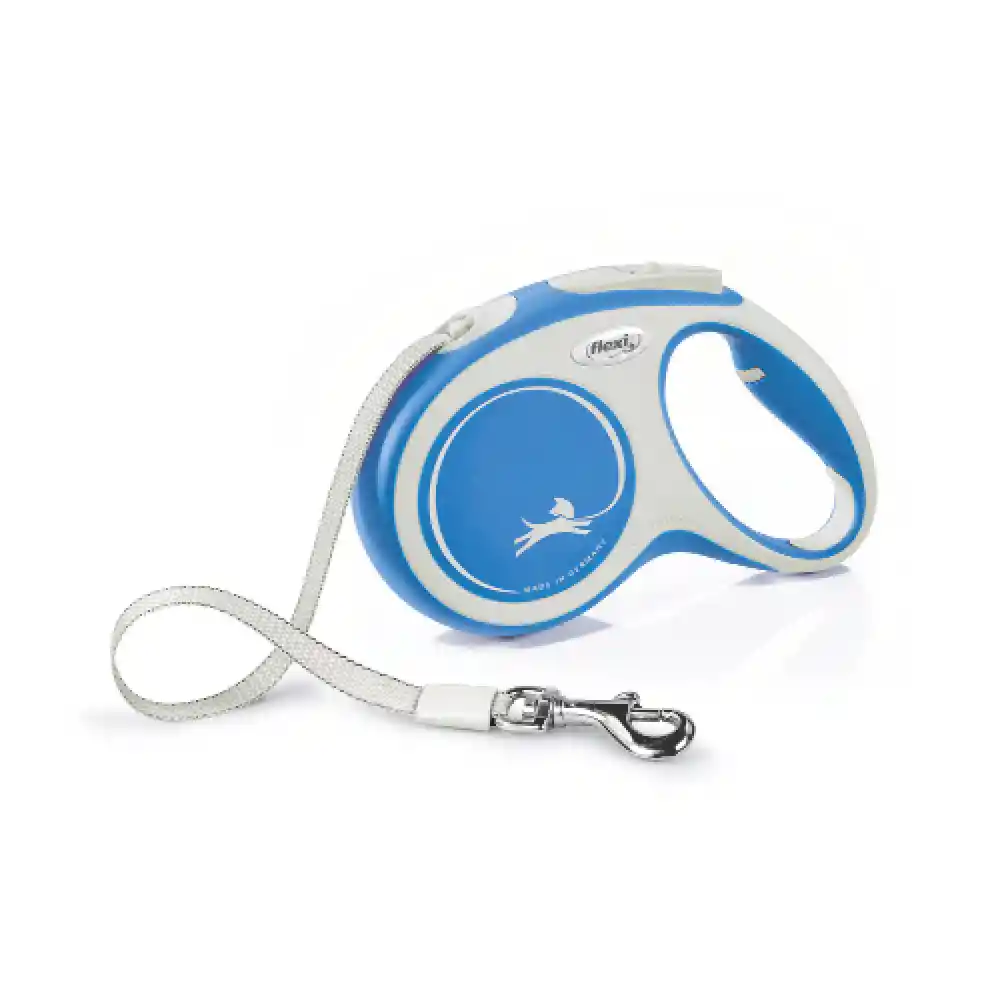 Correa Para Perro Flexi New Comfort Cinta Azul - M